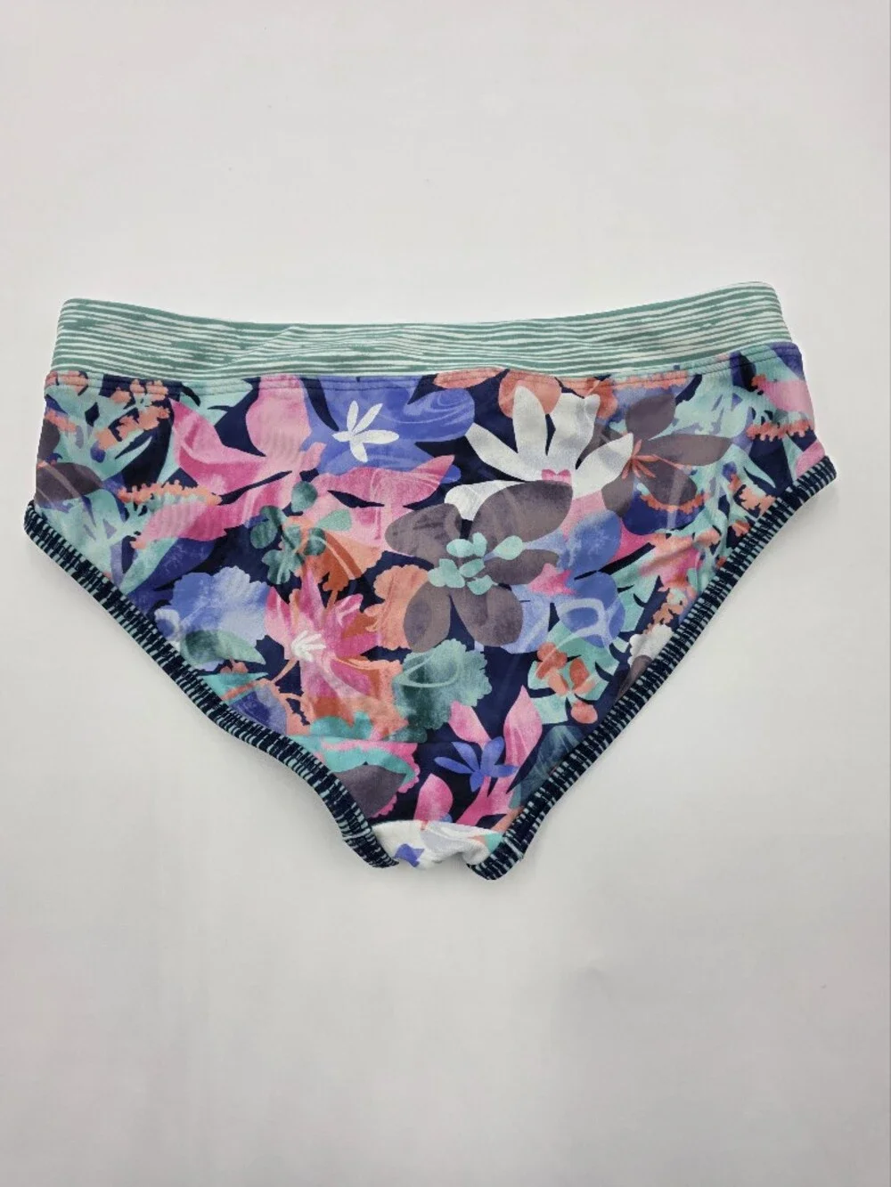 Athleta Girl Surfs Up tropical print bikini size M